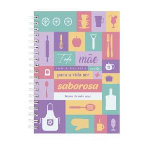 Caderno Personalizado de Receitas Vida Mais Saborosa