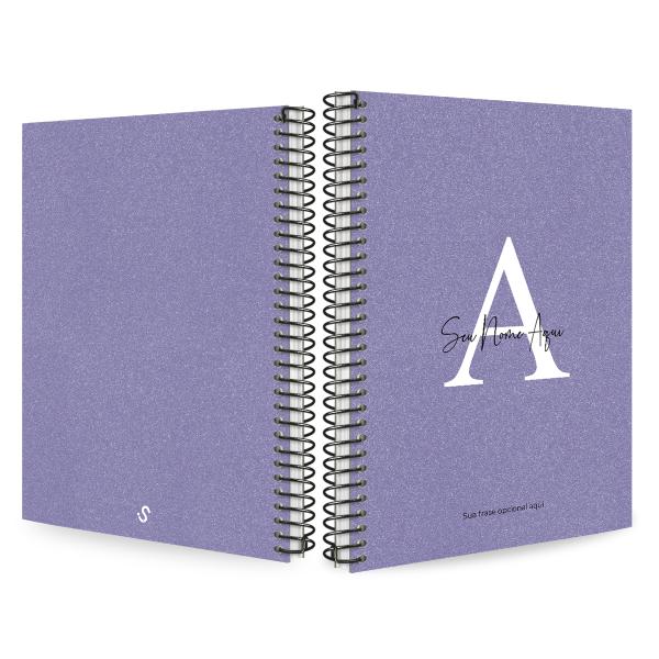 Caderno Colegial Personalizado 1 Matéria Areia Sand Very Peri