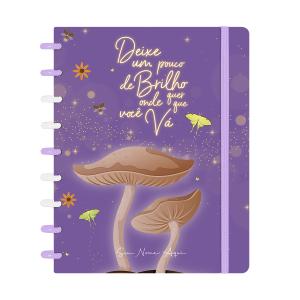 Iscool Disc Flex Personalizado Médio Bosque Mágico Lilás