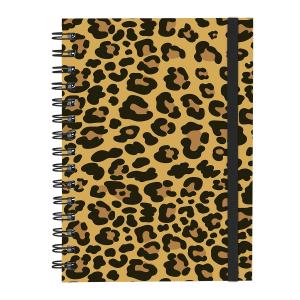 Caderno Plus Animal Print Onça Amarela