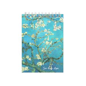 Sketchbook Bloco De Desenho Personalizado A5 Obras Amendoeira em Flor 180g