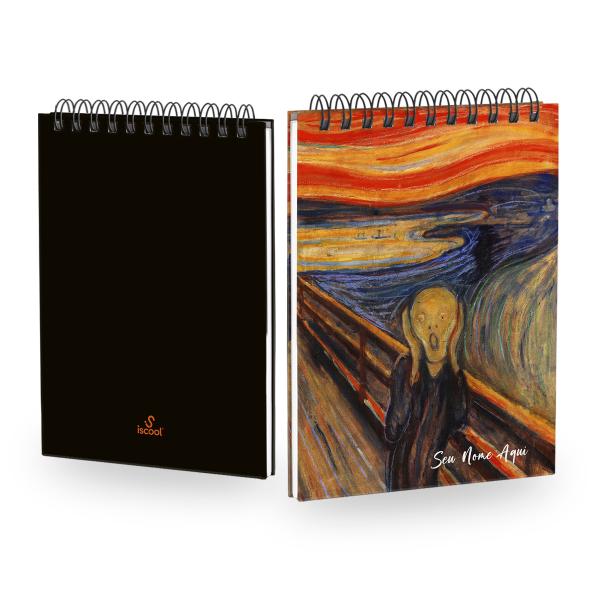 Sketchbook Bloco De Desenho Personalizado A5 Obras O Grito 180g