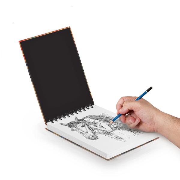 Sketchbook Bloco De Desenho Personalizado A5 Obras O Grito 180g