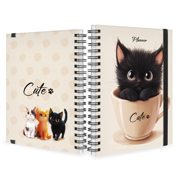Planner Semanal Permanente Cats Cute