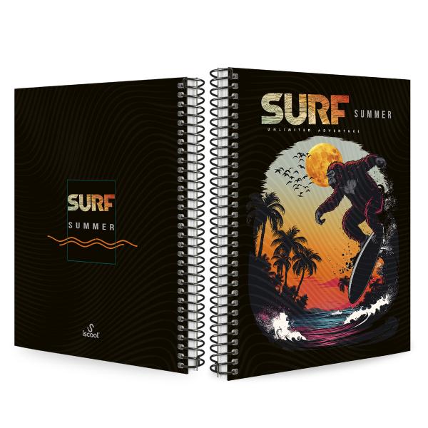Caderno Colegial 1 Matéria Urban Gorila