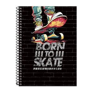 Caderno Colegial 1 Matéria Urban Skate