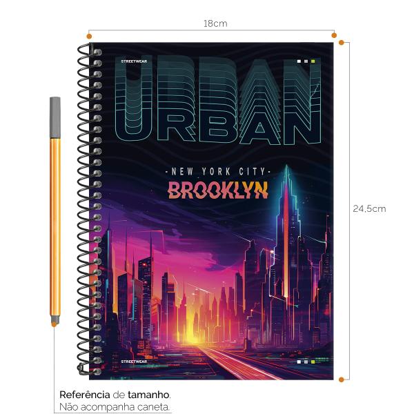 Caderno Colegial 1 Matéria Urban City