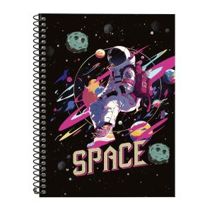Caderno Universitário 1 Matéria Urban Space Pink