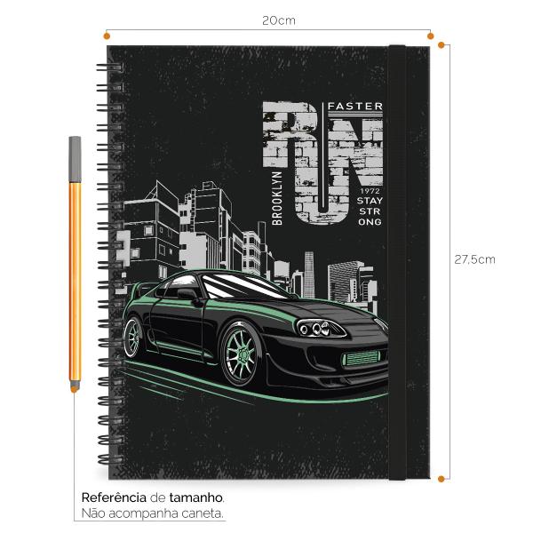Caderno Universitário Plus 1 Matéria Urban Run Brooklyn