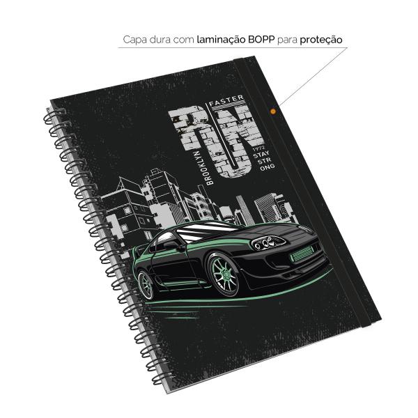 Caderno Universitário Plus 1 Matéria Urban Run Brooklyn