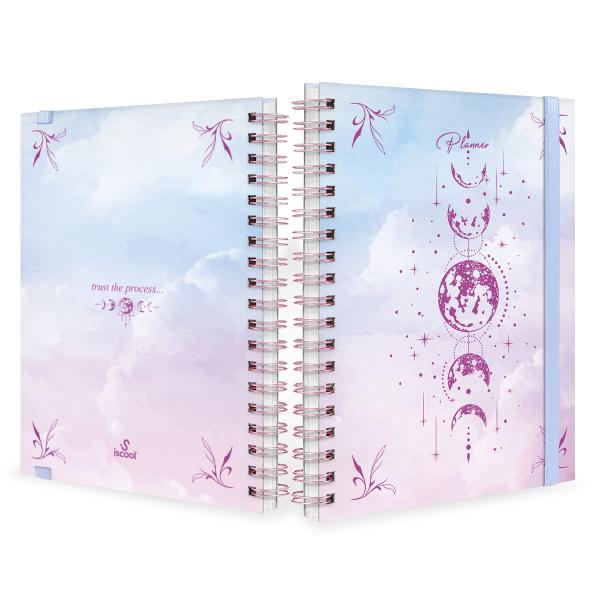 Planner Semanal Permanente Cosmos Color Moon Rosa