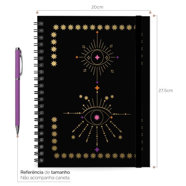 Caderno Universitário Plus 1 Matéria Amuleto Olho Grego