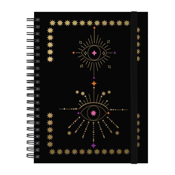 Caderno Universitário Plus 10 Matérias Amuleto Olho Grego