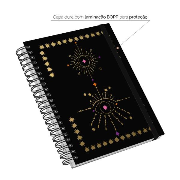 Caderno Universitário Plus 10 Matérias Amuleto Olho Grego