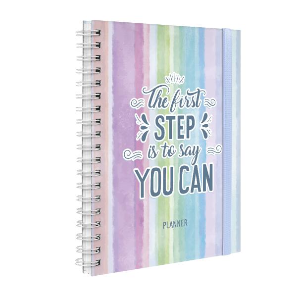 Planner Semanal Permanente Color Quotes First Step